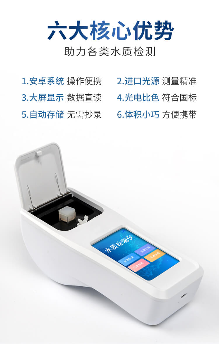 余氯總氯二氧化氯臭氧檢測儀