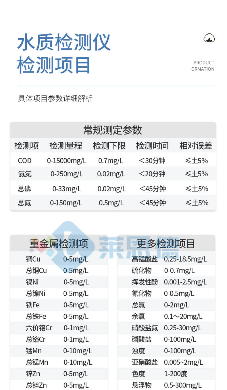 COD氨氮總磷檢測(cè)儀