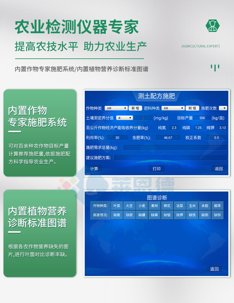 測(cè)土配方施肥設(shè)備