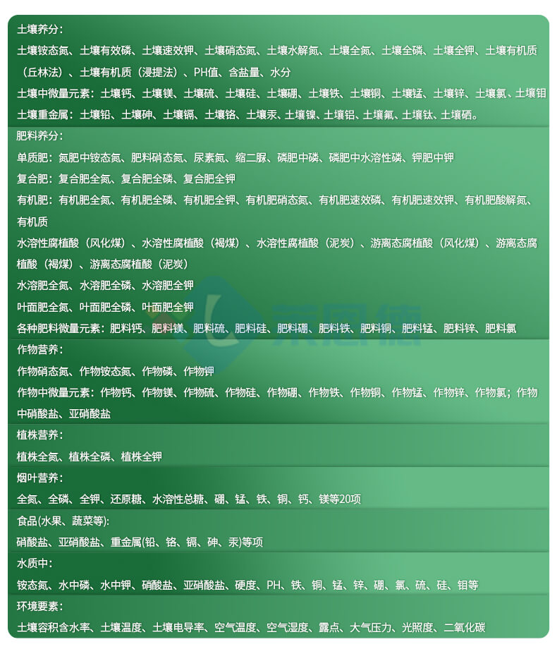 測(cè)土配方施肥設(shè)備