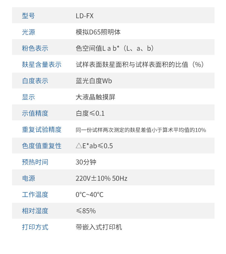 小麥粉加工精度測定儀